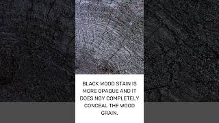 Black Stain vs. Black Paint - What's a Better Finish?