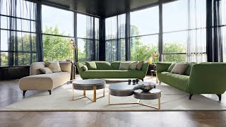 Perle sofa, designed by Bina Baitel