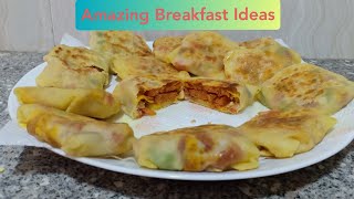 AMAZING OMLETTE POCKETS, DIFFERENT BREAKFAST IDEAS