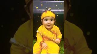 Little Krishna Janamashtami Special | #shorts #krishnalove  #janamashtami #krishna #kanha