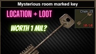 🔍 Mysterious Room Marked Key: Is It Worth 1 Million? Location And Loot in Streets of Tarkov 🏙️ #eft