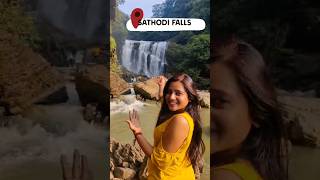 Majestic Beauty of Sathodi Falls|  #shorts #naturelovers #westernghats #travel #karnataka