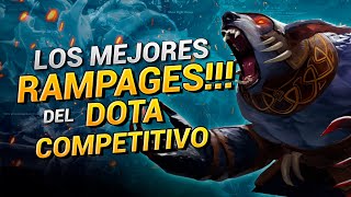 Los mejores RAMPAGES de la historia de DOTA 2 | Rivalry Es