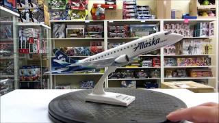 Product Video Skymarks Alaska Horizon Embrarer E175 1/100 Reg N620QX