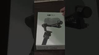 #djirs3 #unboxing #sony