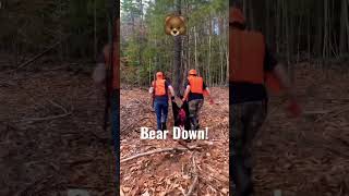 When deer hunting takes a turn… 🐻 🍁 🌲 #shorts #hunting #shortsfeed