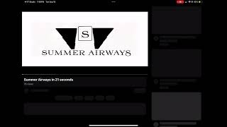 SUMMERAIRWAYS got terminated…!?