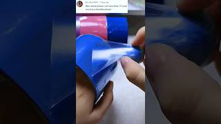 Blue 🔵 On Request #love #5minutecrafts #diy #nanotape #artistdrawing #shortsviral #experiment