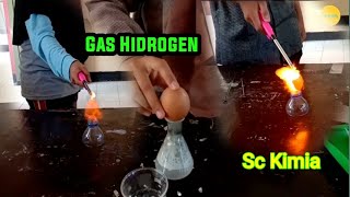 Praktikum Pembuktian Adanya Gas Hidrogen | by SC KIMIA || MAN 1 Lombok Timur