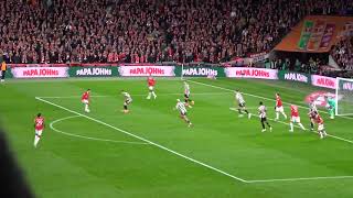 2022/23 Carabao Cup Final: Manchester United 2-0 Newcastle United - Wan-Bissaka shot saved