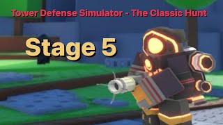 Tower Defense Simulator - The Classic Event - Stage 5 (Castle) || Roblox