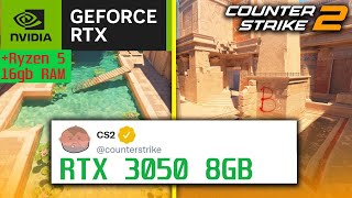 RTX 3050 CS2 & RYZEN 5 MAP ANUBIS CS2 (Beta) PRESET MUITO ALTO