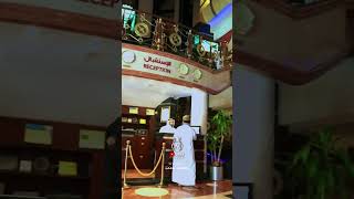 Leader Al-Muna Kareem lobby Hotel Madinah #izzumakki #shorts #short #shortvideo #makkah #madinah