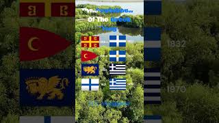 The Evolution Of The Greek Flag.