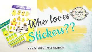 Who loves stickers??? Make stickers with this tutorial