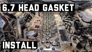 How To: 6.7 Cummins Head Gasket Replacement (part 2/2 Install)