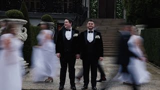 Wedding video film of Ross and John at Cabra Castle, Kings Court, Co Monaghan, Ireland