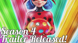 SEASON 4 NEWS!! Official Trailer And Synopsis Relvealed!🐞Miraculous Ladybug🐞