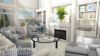 California Farmhouse Bloxburg Speedbuild #Trending #Bloxburg #Roblox