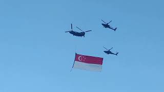 Full Aerial Display Of The RSAF At NDP 2023