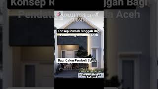 Lambheu - Rumah Singgah Minimalis Tipe 21/60 m Akses Jl.Soekarno-Hatta