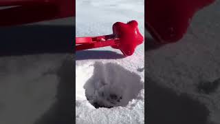 Winter In Canada 🇨🇦 Super snow star snowball maker #snow #toys