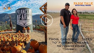 From Christmas Trees to Pumpkin Dreams: The Prancer's Farm Journey #christmastree #pumpkin