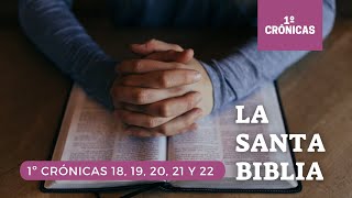 1 CRÓNICAS 18, 19, 20, 21, 22 (DÍA 119) LA SANTA BIBLIA || Biblia hablada ||