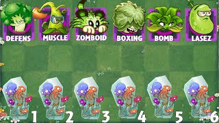 Pvz 2 Gameplay - Which Plant Can Detroy 8 Frozen Octo Zombies With 1 Power Up ？