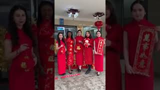 International students in China spread best wishes on Chinese New Year | Year of the Ox  #shorts