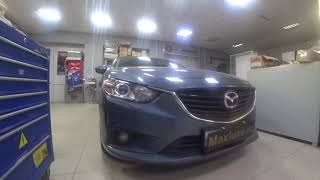 Mazda 6 JJ замена линз в фары