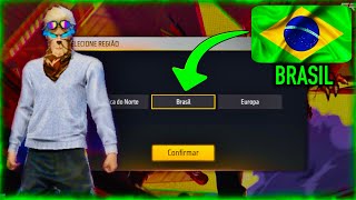 COMO CAMBIAR DE REGION EN FREE FIRE? * 2024 * BRASIL Y CUALQUIER OTRA REGION! - FREEFIREE