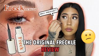 FRECK BEAUTY *REVIEW* Best Product for FAUX FRECKLES?!