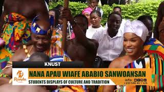 Akan Students In KNUST DISPLAYED THEIR CULTURE AND TRADITION