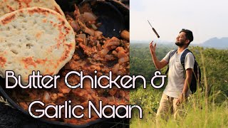 Butter Chicken & Garlic Naan | Back to Nature | Cook with Kani #cookwithkani #shorts #chickenrecipe