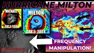 🤯Hurricane MILTON - WEATHER Manipulation Frequencies & FACES Seen Inside Storm!