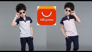 Комплект для мальчика  с AliExpress / Футболка и шорты / Set for boy / T-shirt and shorts