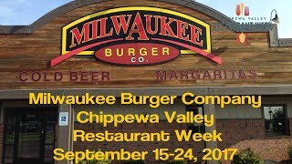 Milwaukee Burger Company - Chippewa Valley Restaurant Week - Eau Claire WI - Sept 2017