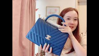 Double Chanel Unboxing Coco Handle & Ballerinas + Pullman Kuching Room Tour #chanel #cocohandlemed