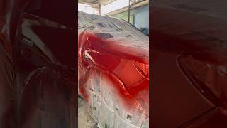 Maruti suzuki brezza denting & painting. #shorts #cars #carcare #carlover