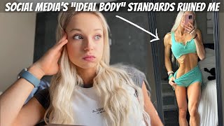 Chasing "Ideal" Body's Standards based on Social Media Ruined Me + Glute Workout