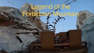 Disney World, Legend of the Forbidden Mountain ride #disney #travel