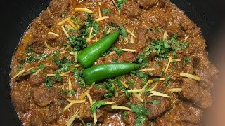 Karahi gosht recipe ll Beef karahi Restaurant style ll