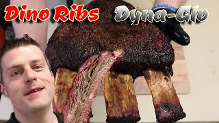 Dino Ribs, Dyna Glo Offset Smoker 🍖