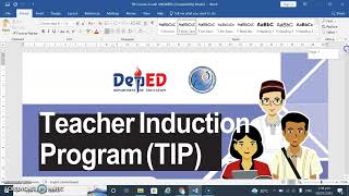 Teacher Induction Program (TIP) COURSE 4 with answer key #tips // Teacher Arci_14