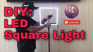 DIY LED Square light | Tonix Creations