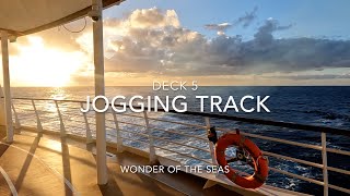 Jogging Track Wonder of the Seas Full Loop