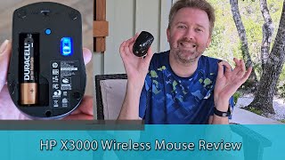 BEST MOUSE FOR TRAVEL - HP X3000 Wireless Mouse Review