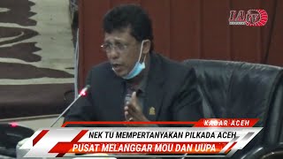 Nektu Minta Ketua DPRA Undang PBB ke Aceh, Ada Apa?