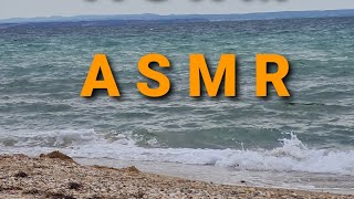 ASMR - Relaxing sleep with waves on the beach in summer